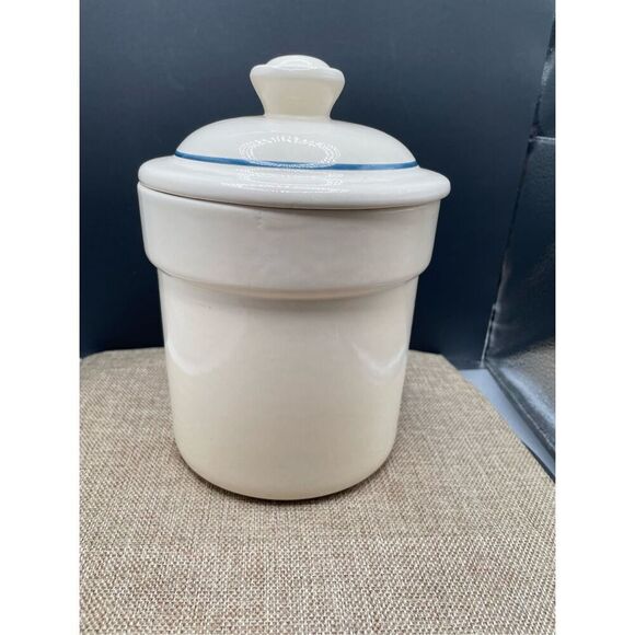 Vintage Craft USA Ceramic The Cook's Nook Coffee Canister Cookie Crock - Picture 3 of 7